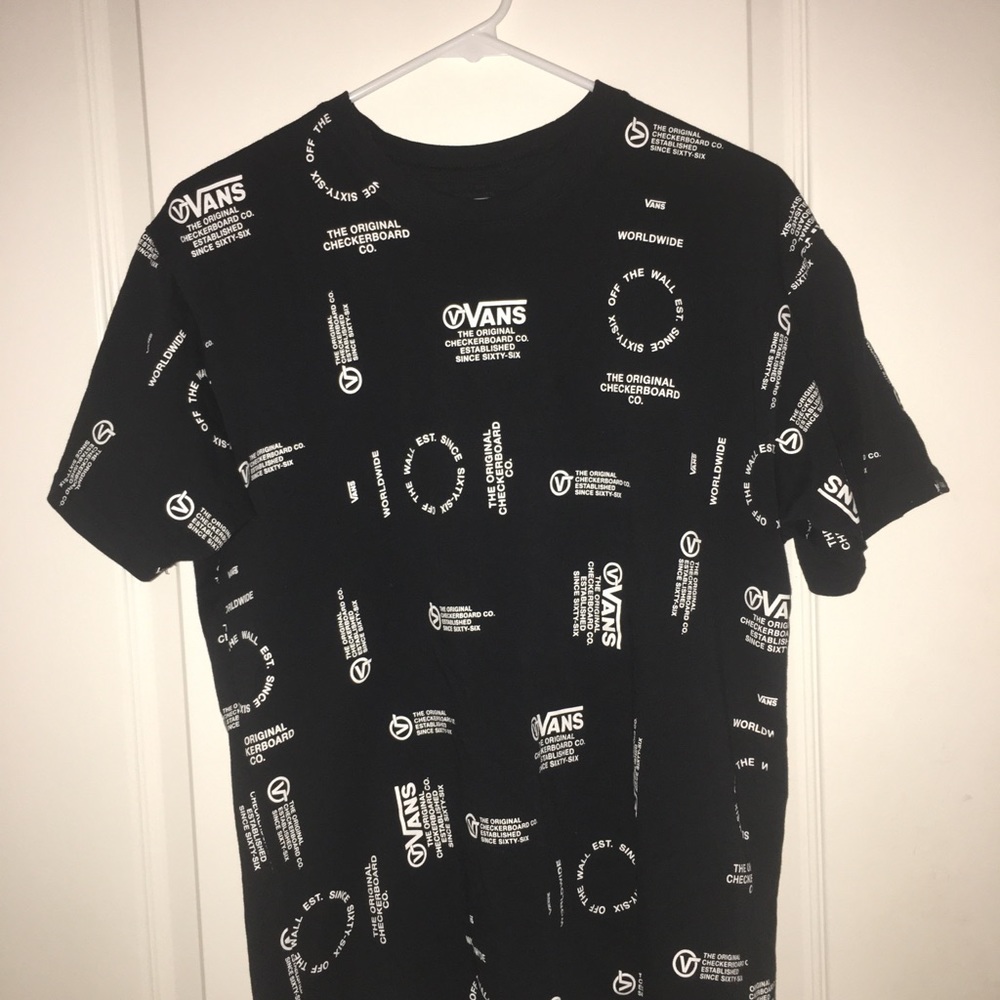 NEW Vans T-Shirt Black Size:M